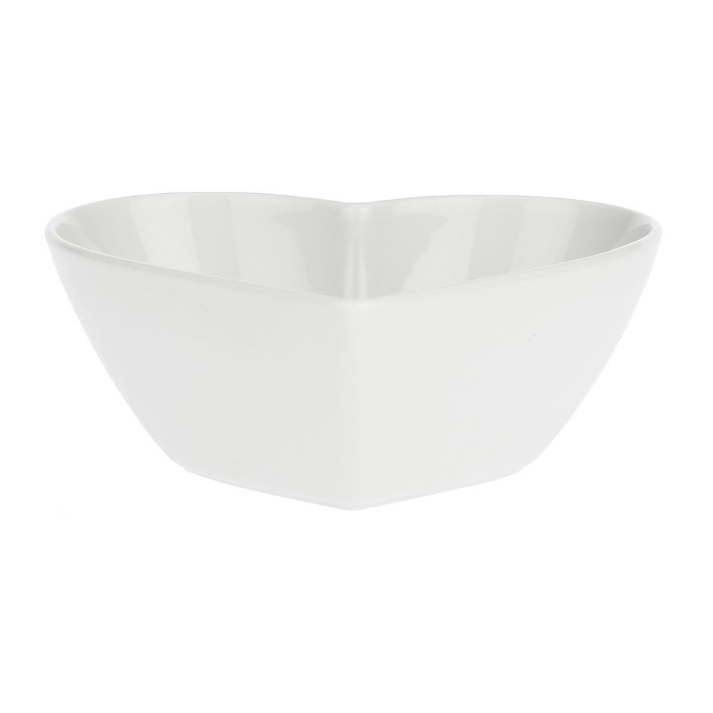 La Porcellana Bianca Cupido Heart Bowl 15cm